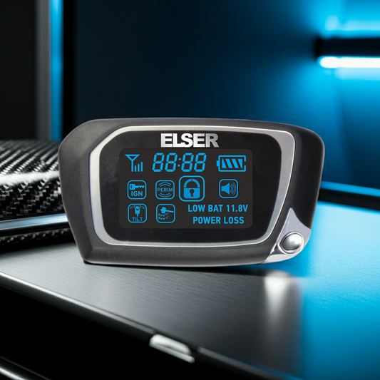 ELSER 800V1 2-Way Replacement Remote Control with LCD Display