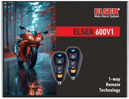 ELSER-600V1 SMART Series Motorcycle Alarm System