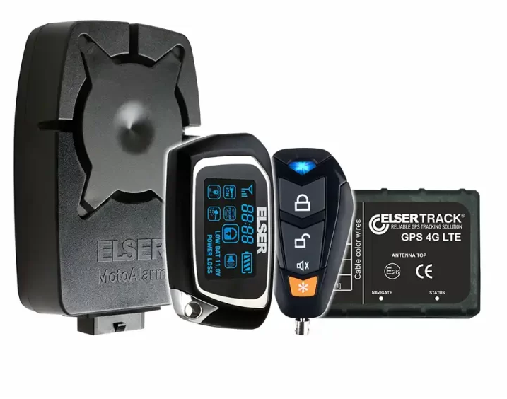 Συναγερμός Μοτοσυκλέτας ELSER-800GPS με GPS & Τηλεχειριστήριο LCD